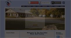Desktop Screenshot of golfsansaba.com